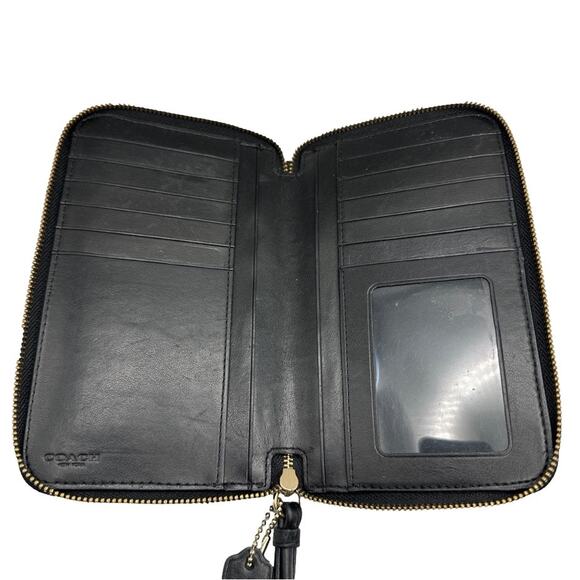 COACH Black Wallet / Wristlet - Picture 5 of 11